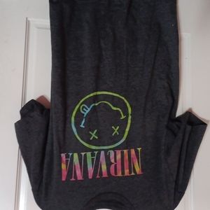 Gray nirvana shirt